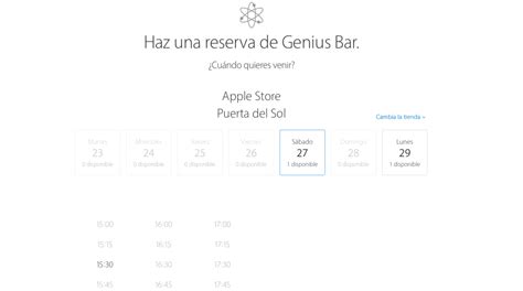 pedir cita apple genius bar.